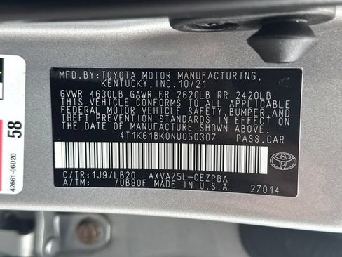 Used 2022 Toyota Camry XSE AWD/4WD image 34
