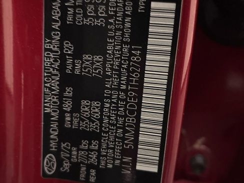 Certified 2026 Hyundai Tucson SEL AWD/4WD image 24