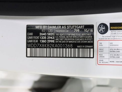 Used 2019 Mercedes-Benz AMG GT 63 S image 51