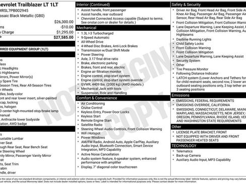 Used 2023 Chevrolet TrailBlazer LT image 6