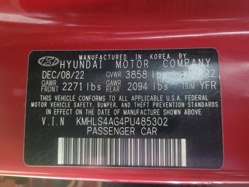 Used 2023 Hyundai Elantra SEL w/ Convenience Package FWD image 33