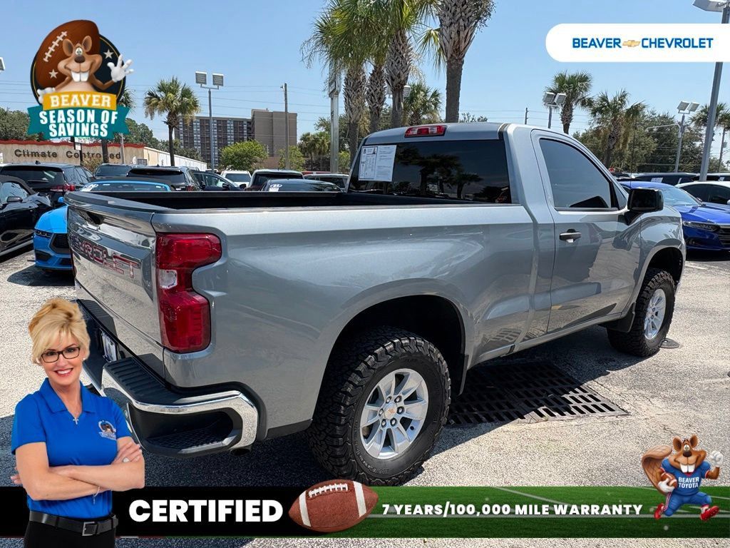 Used 2025 Chevrolet Silverado 1500 W/T w/ WT Safety Package RWD image 7