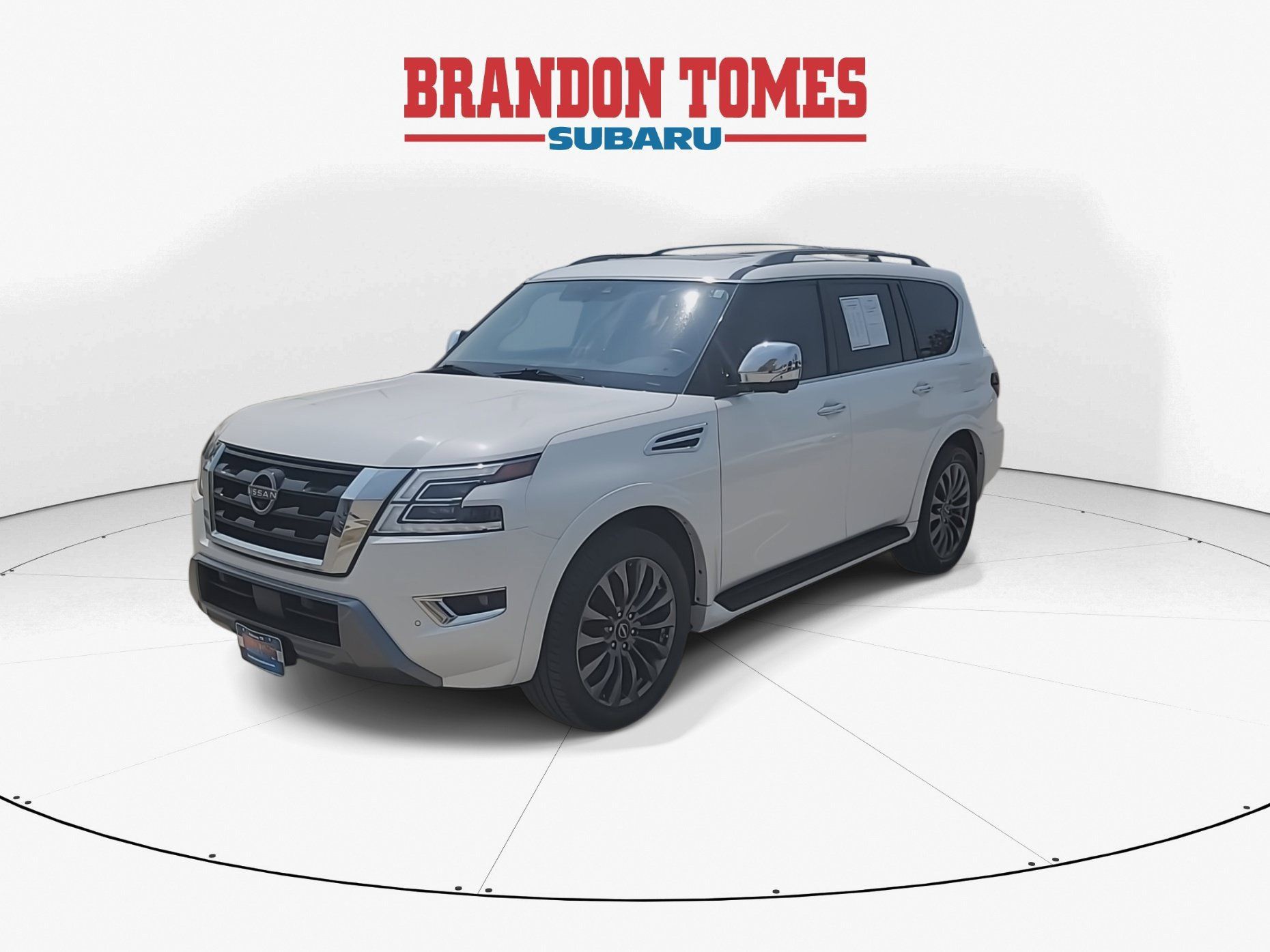 Used 2023 Nissan Armada Platinum w/ Captain's Chairs Package RWD image 4