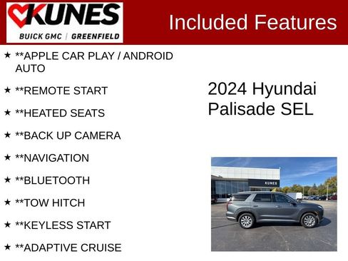 Used 2024 Hyundai Palisade SEL image 2