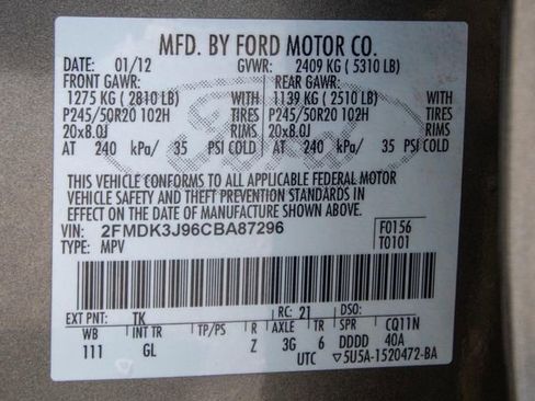 Used 2012 Ford Edge SEL FWD image 27