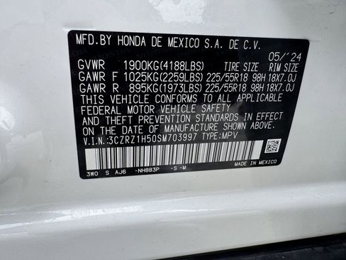 Used 2025 Honda HR-V Sport image 30