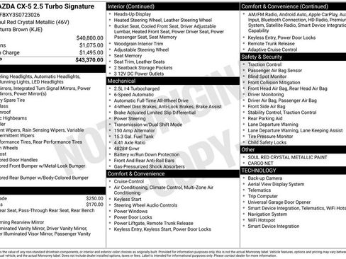 New 2025 MAZDA CX-5 Signature image 7