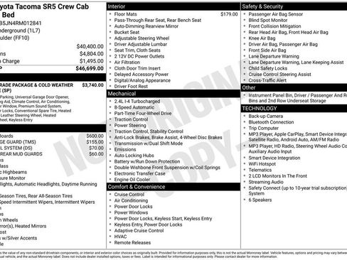 Used 2024 Toyota Tacoma SR5 AWD/4WD image 35