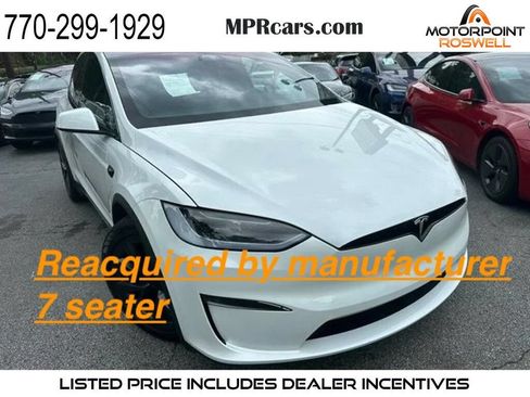 Used 2025 Tesla Model X AWD/4WD image 1