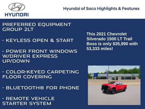 Used 2021 Chevrolet Silverado 1500 LT Trail Boss AWD/4WD image 8