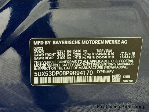 Used 2023 BMW X3 xDrive30i w/ Convenience Package AWD/4WD image 33