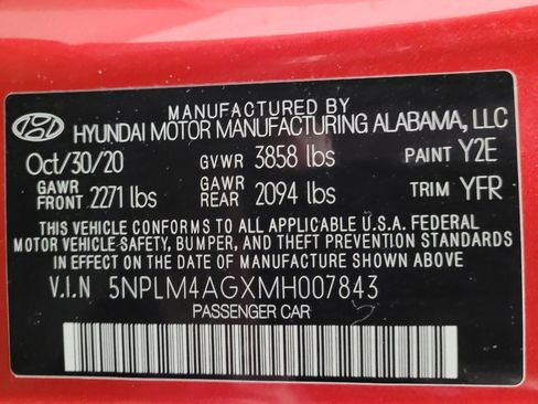 Used 2021 Hyundai Elantra SEL FWD image 33