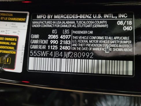 Used 2018 Mercedes-Benz C 300 Sedan w/ Premium Package image 33