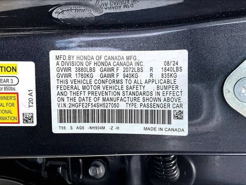 Used 2025 Honda Civic Sport image 16