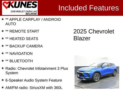 Used 2025 Chevrolet Blazer LT image 3