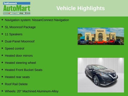 Used 2023 Nissan Murano SL w/ SL Moonroof Package image 6