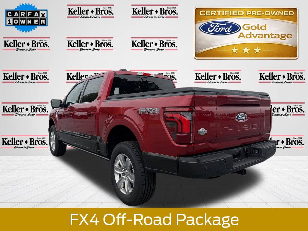 Certified 2024 Ford F150 King Ranch w/ FX4 Off-Road Package AWD/4WD image 6