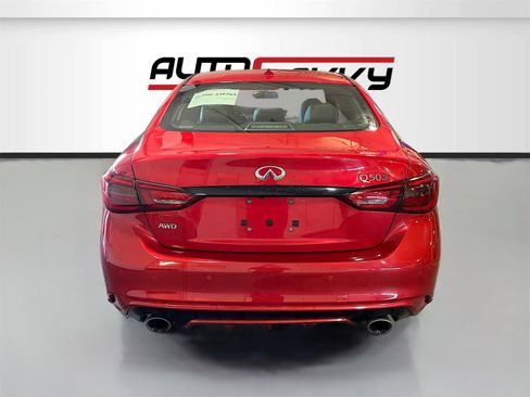 Used 2021 INFINITI Q50 Red Sport 400 image 6