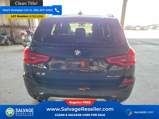 Used 2019 BMW X3 sDrive30i w/ Convenience Package RWD image 8