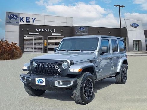 Used 2020 Jeep Wrangler Unlimited Sahara AWD/4WD image 1