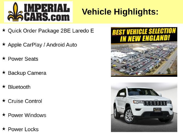 Used 2021 Jeep Grand Cherokee Laredo AWD/4WD image 8