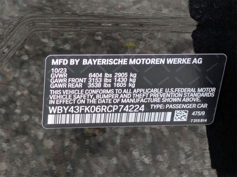 Used 2024 BMW i5 M60 w/ Premium Package image 43