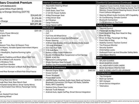Used 2021 Subaru Crosstrek 2.0i Premium image 5
