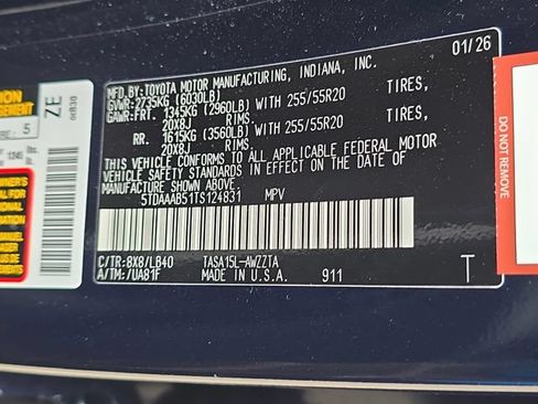 Used 2026 Toyota Grand Highlander AWD image 38