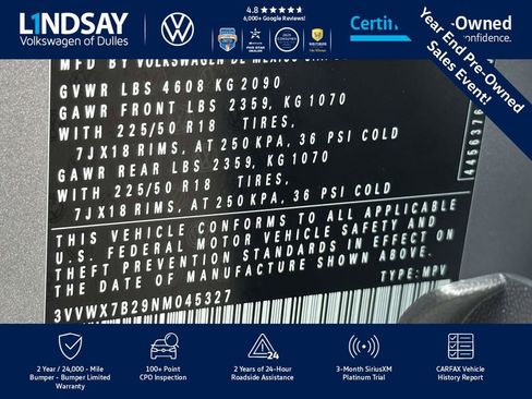 Used 2022 Volkswagen Taos SE image 27