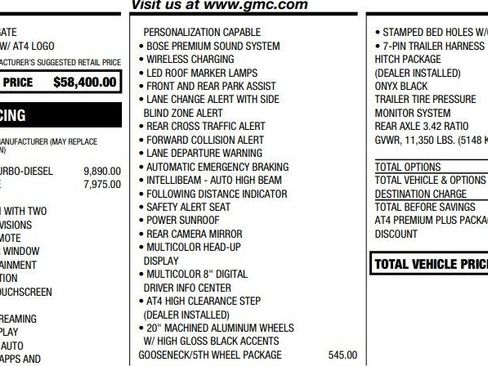 Certified 2021 GMC Sierra 2500 AT4 w/ AT4 Premium Plus Package image 2