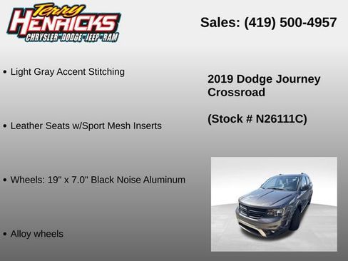 Used 2019 Dodge Journey Crossroad FWD image 23