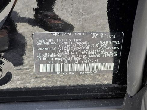 New 2026 Subaru Outback Touring XT AWD/4WD image 32