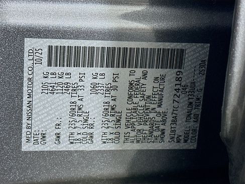 Used 2026 Nissan Rogue SV FWD image 12