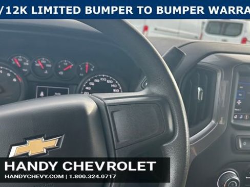 Certified 2023 Chevrolet Silverado 1500 Custom w/ LPO, Dark Essentials Package AWD/4WD image 19