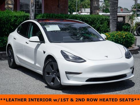 Used 2022 Tesla Model 3 Long Range AWD/4WD image 2