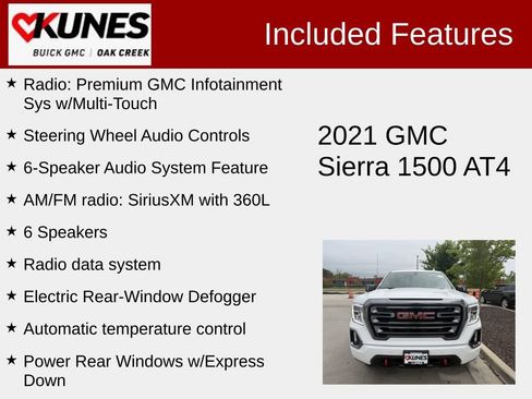 Used 2021 GMC Sierra 1500 AT4 w/ AT4 Carbonpro Edition AWD/4WD image 2