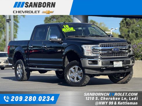 Used 2018 Ford F150 Lariat w/ Equipment Group 502A Luxury image 1