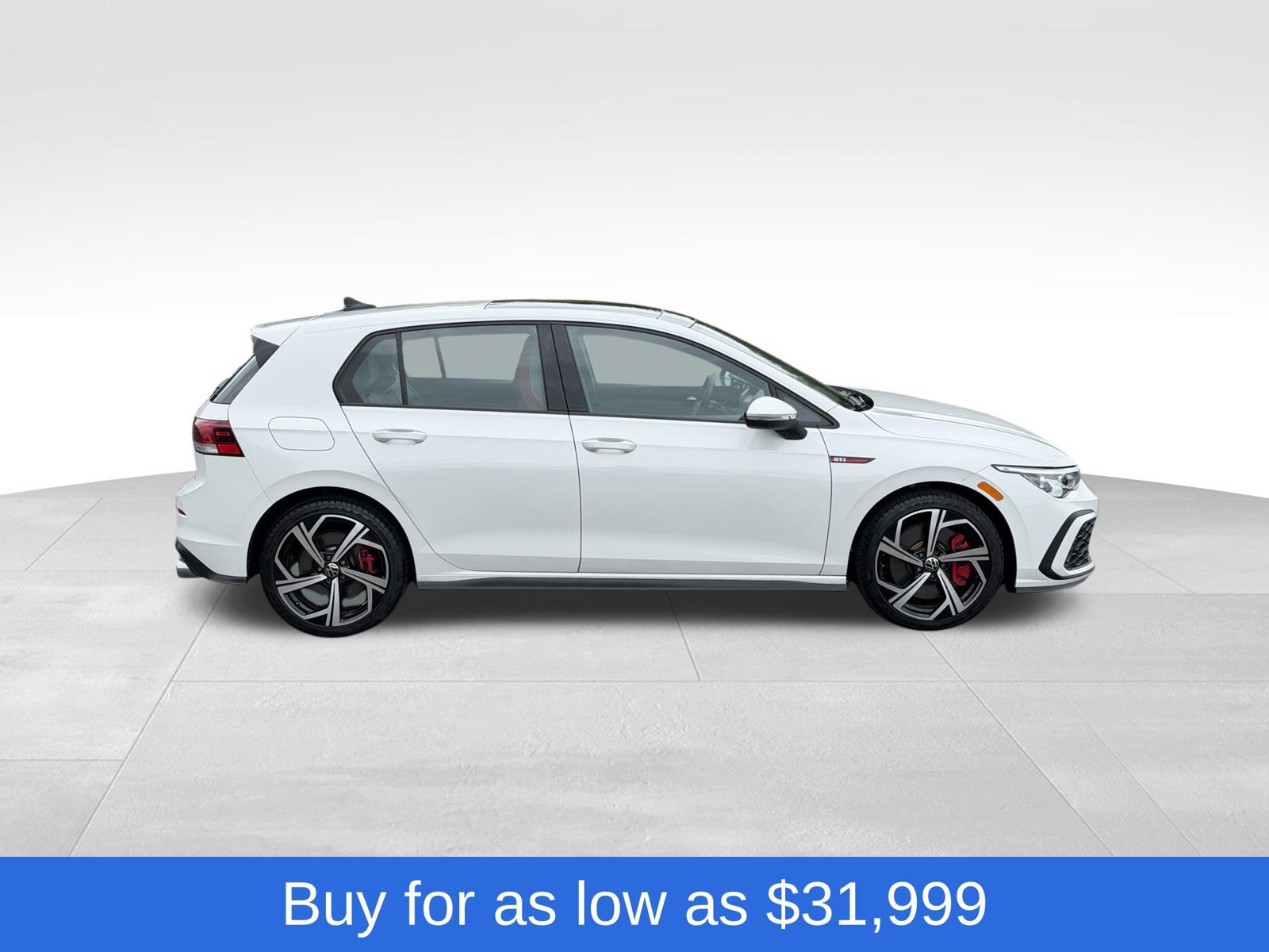 Used 2024 Volkswagen GTI SE w/ SE Leather Seats Package FWD image 8