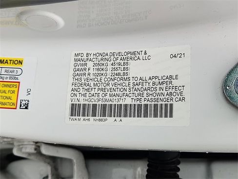 Used 2021 Honda Accord EX-L image 27