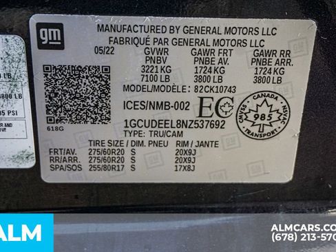 Used 2022 Chevrolet Silverado 1500 RST w/ Convenience Package II image 59