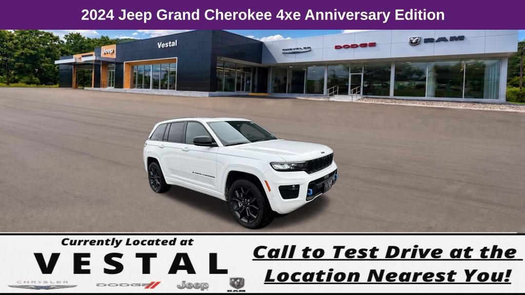 New 2024 Jeep Grand Cherokee Limited 4xe AWD/4WD 360° Tour