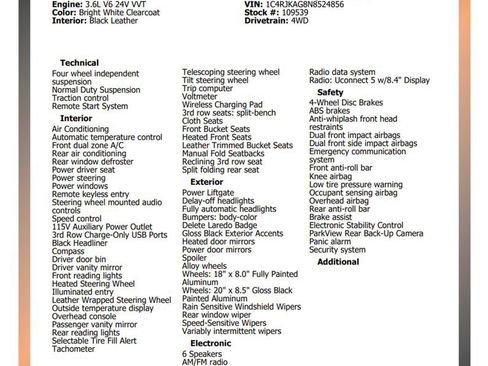 Used 2022 Jeep Grand Cherokee L Laredo image 29