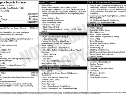 New 2026 Toyota Sequoia Platinum