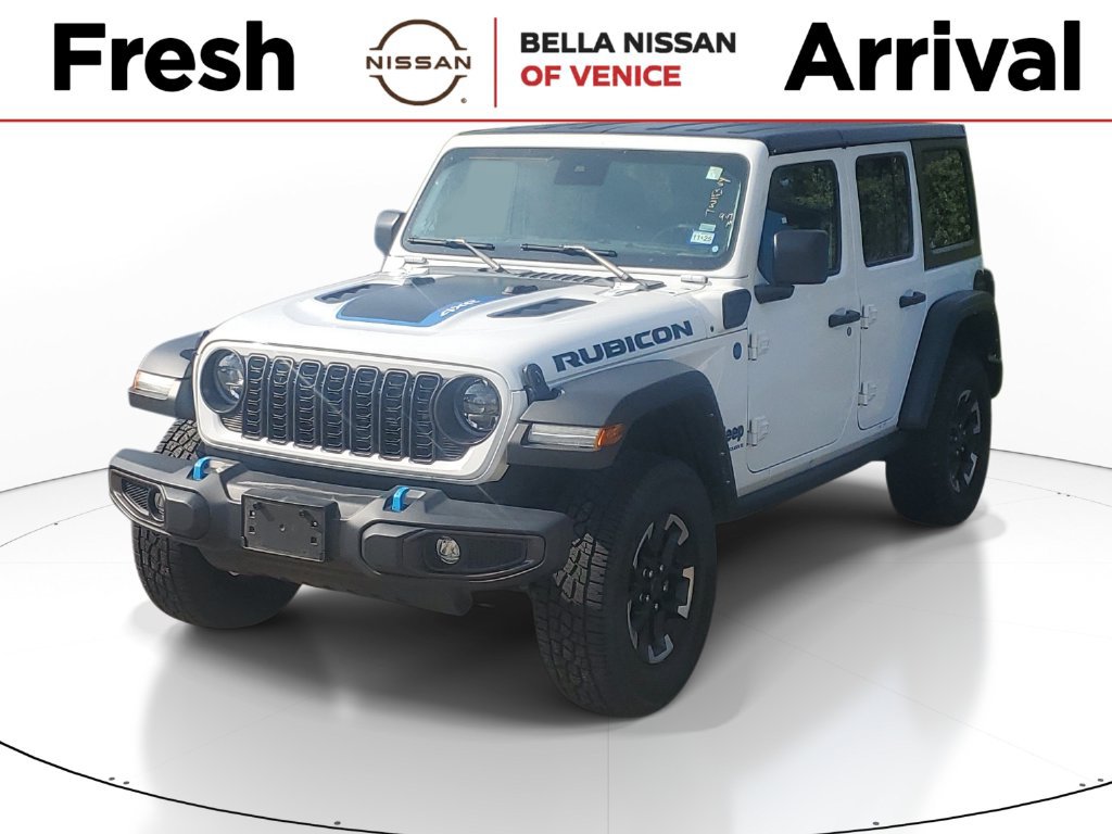 Used 2024 Jeep Wrangler Unlimited Rubicon 4xe AWD/4WD image 1