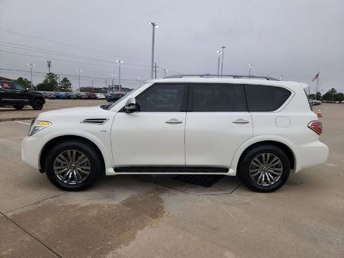 Certified 2019 Nissan Armada Platinum w/ Captain's Chairs Package image 8