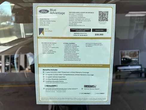 Certified 2025 Ford Bronco Badlands image 5