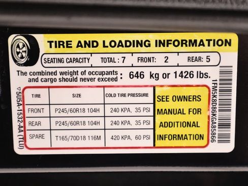 Certified 2019 Ford Explorer XLT w/ Equipment Group 201A AWD/4WD image 47