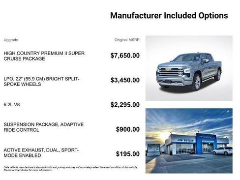 New 2026 Chevrolet Silverado 1500 High Country AWD/4WD image 7
