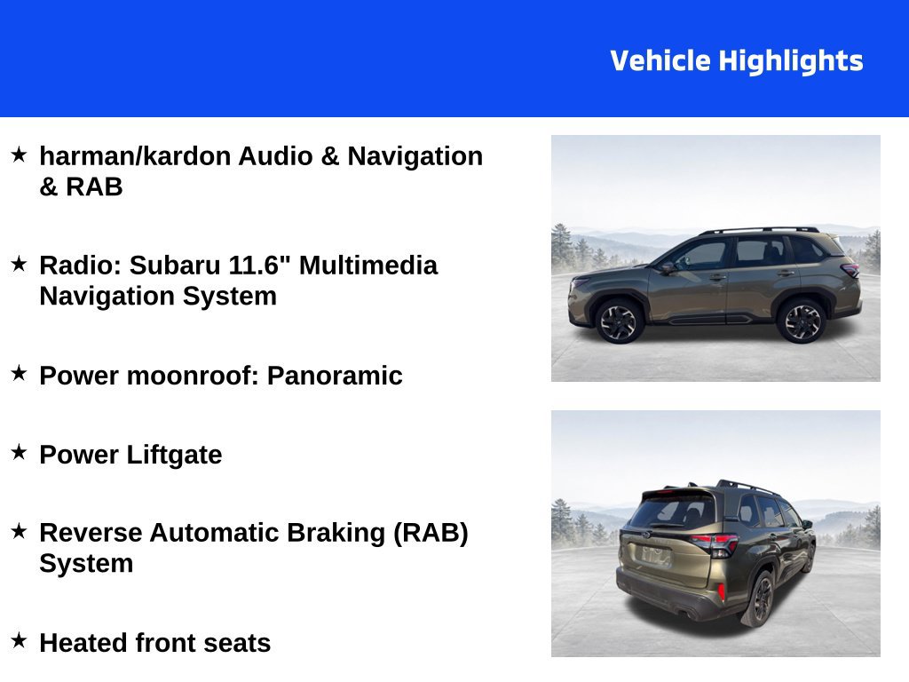 Used 2025 Subaru Forester Limited AWD/4WD image 4