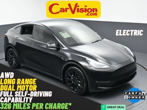Used 2021 Tesla Model Y Long Range AWD/4WD image 1